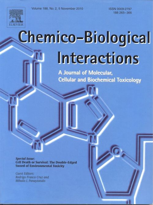 Chemico-Biological Interactions Cover Image