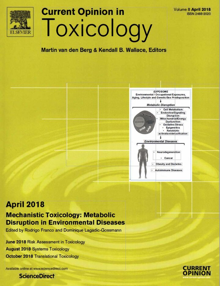 Cover of Toxicology April 2018